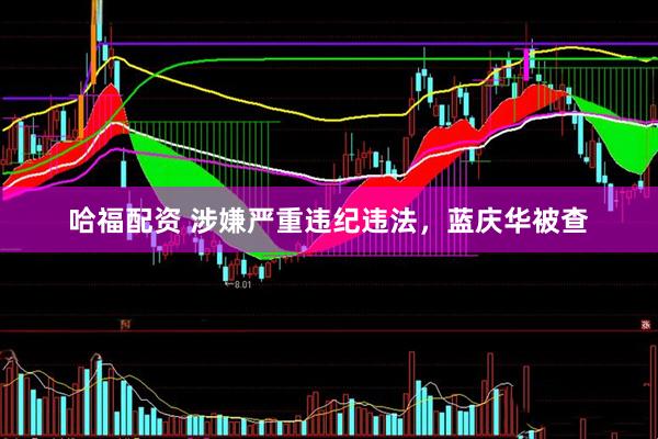 哈福配资 涉嫌严重违纪违法，蓝庆华被查